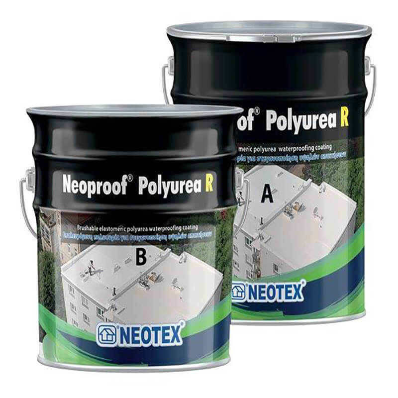 Neoproof Polyurea R Επαλειφόμενη ελαστική στεγανωτική πολυουρία