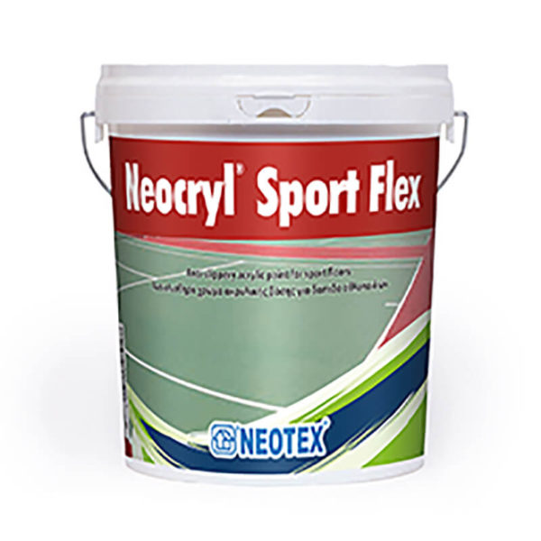 Neocryl Sport Flex Εύκαμπτη υδατοδιαλυτή βαφή ακρυλικής βάσης, ενός συστατικού, για δάπεδα αθλοπαιδιών