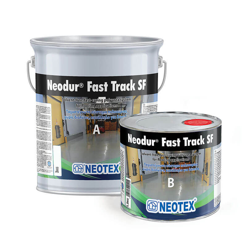 Neodur Fast Track SF Επαλειφόμενο, ταχυστέγνωτο σύστημα αλειφατικής πολυουρίας χωρίς διαλύτες