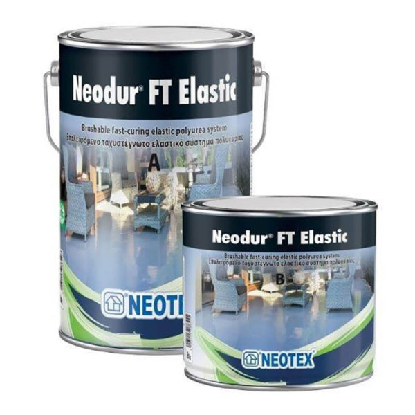 Neodur FT Elastic Επαλειφόμενο, ταχυστέγνωτο ελαστικό σύστημα αλειφατικής πολυουρίας