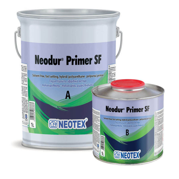 Neodur Primer SF Ταχυστέγνωτο υβριδικό αστάρι πολυουρίας – πολυουρεθάνης, δύο συστατικών, χωρίς διαλύτες