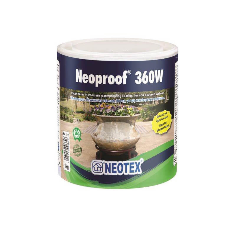 Neoproof 360W Ελαστομερές στεγανωτικό υδατικής βάσης