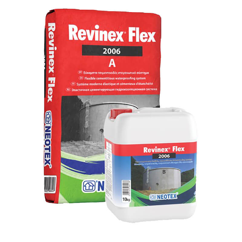 Revinex Flex 2006 Τσιμεντοειδές στεγανωτικό σύστημα δύο συστατικών