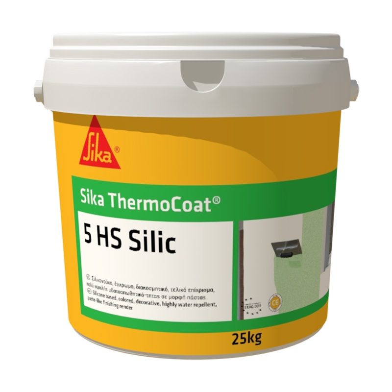 Sika ThermoCoat -5 HS Silic Σιλικονούχο, έτοιμο προς χρήση, υδατοαπωθητικό προϊόν σε μορφή πάστας