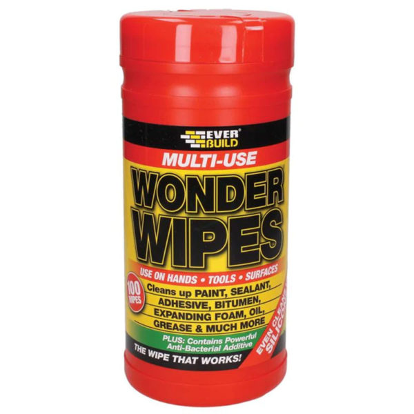 Wonder Wipes Ειδικά σχεδιασμένα για τον καθαρισμό χεριών, εργαλείων και επιφανειών
