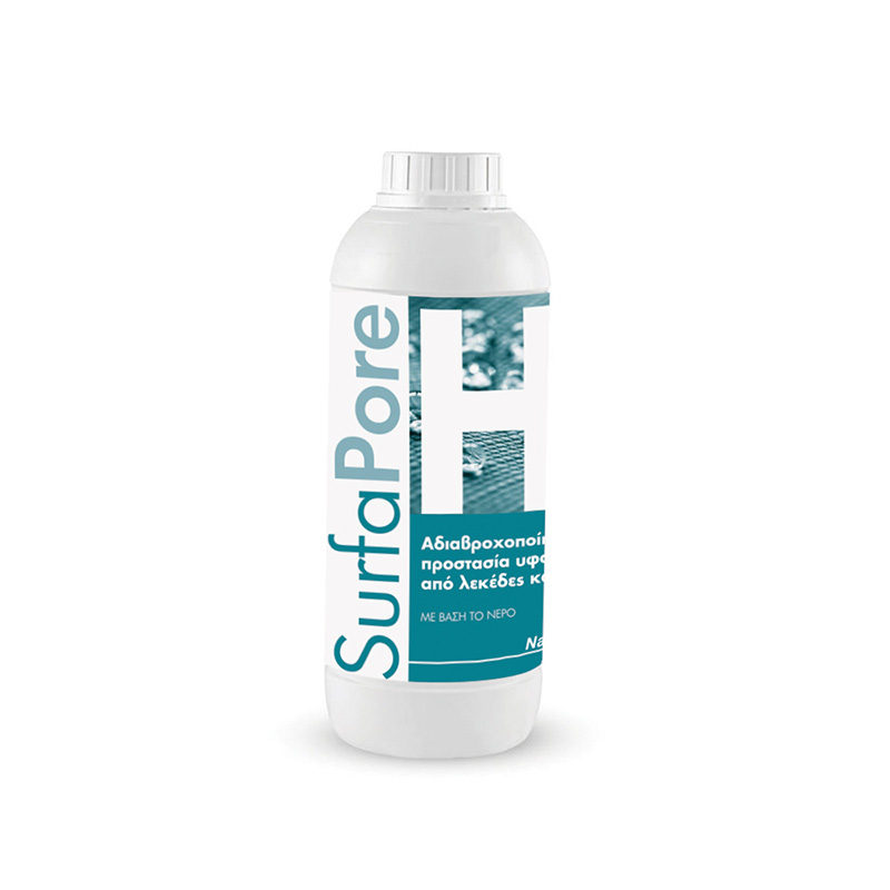 SurfaPore H Διάλυμα για αδιαβροχοποίηση & ελαιοπροστασία υφασμάτων, υδατικής Βάσης