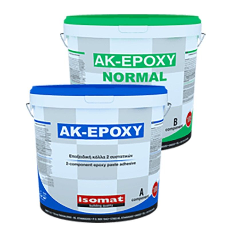 AK-EPOXY NORMAL Εποξειδική κόλλα 2 συστατικών, για μάρμαρα και γρανίτες, χωρίς διαλύτες