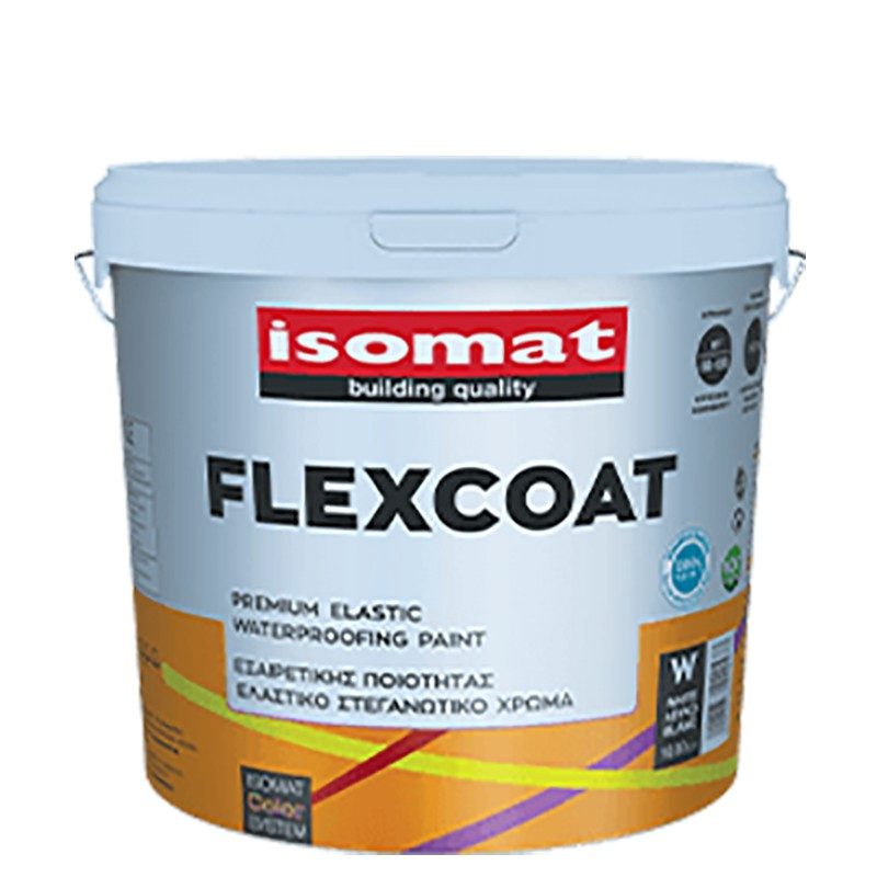 FLEXCOAT Εξαιρετικής ποιότητας, στεγανωτικό, ελαστικό χρώμα