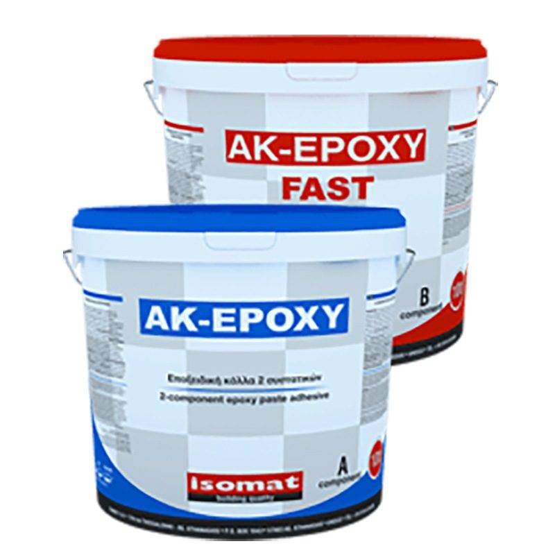 AK-EPOXY FAST Ταχύπηκτη εποξειδική κόλλα 2 συστατικών, για μάρμαρα και γρανίτες, χωρίς διαλύτες