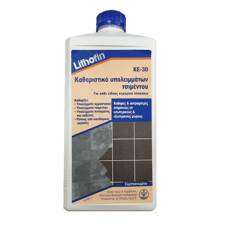 Lithofin ΚΕ-30 Συνδυασμός ειδικών οξέων και καθαριστικών συστατικών