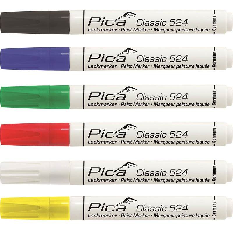 Classic 524 Industry Paint Marker Round Tip Ανεξίτηλος Βιομηχανικός Μαρκαδόρος