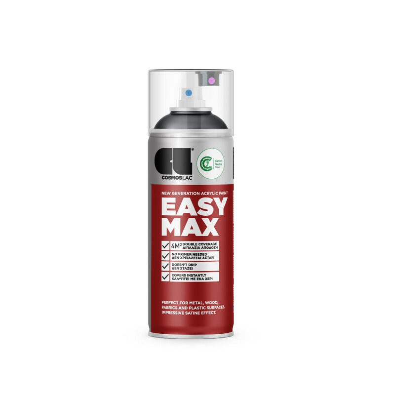 osmosLac Easy Max Dark Grey Ral 7015 Σπρέι ουδέτερου αποτυπώματος άνθρακα