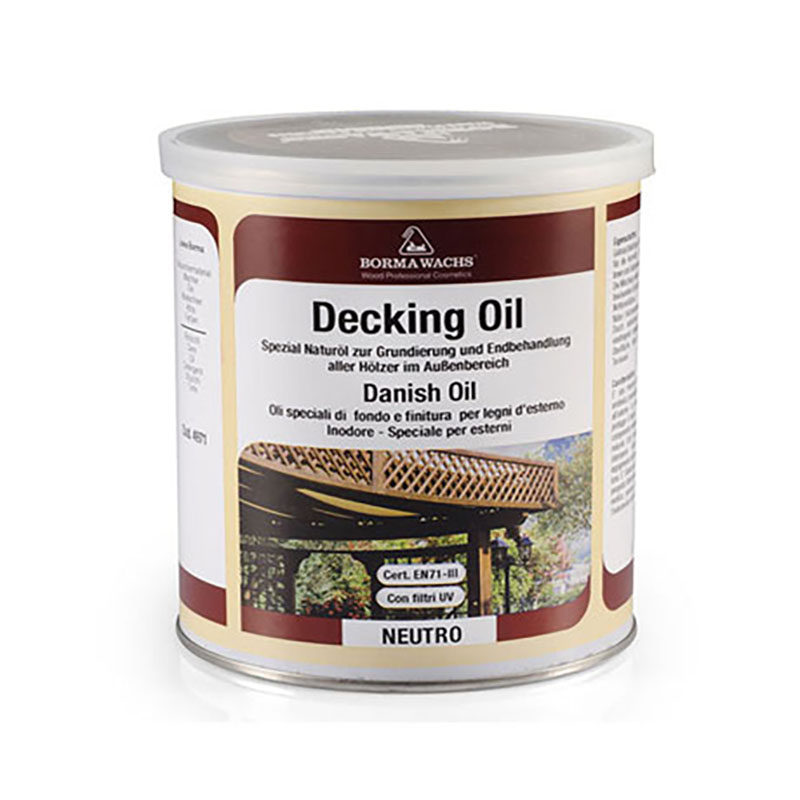 Decking Oil Αντιολισθητικό Danish Oil για εξωτερικά ξύλα