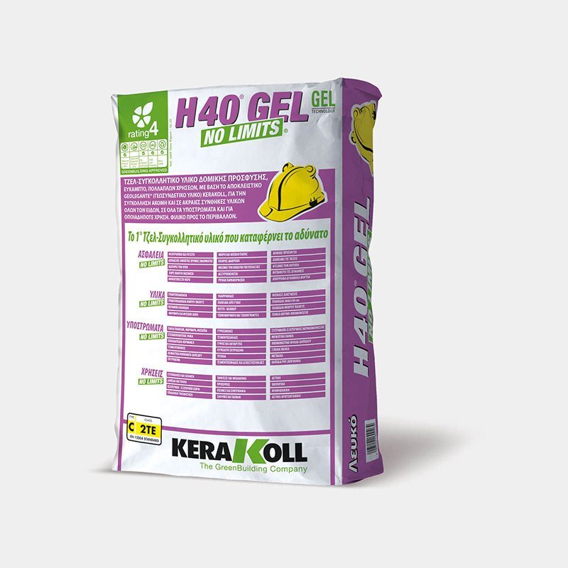 H40 Gel No Limits Τζελ‑συγκολλητικό υλικό δομικής πρόσφυσης